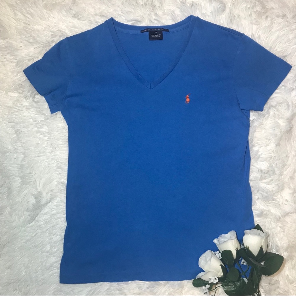 Polo blue t shirt